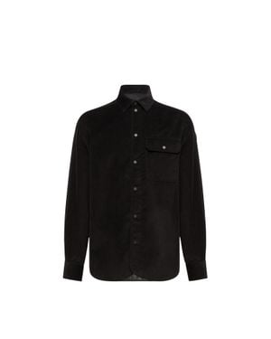 Moncler Moncler Corduroy Shirt - Black