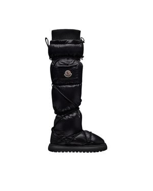 Moncler Gaia Pocket High Snow Boots - Black