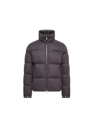 Moncler Moncler Plumífero Corto De Popelina De Algodón Isenviel, Hombre, Talla - Morado