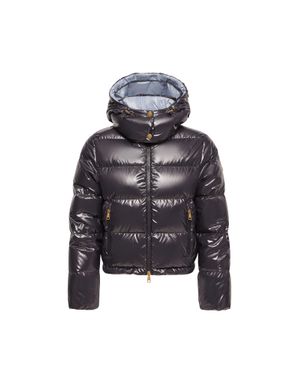 Moncler Moncler Plumífero Corto De Nailon Niveole, Mujer, Talla - Negro
