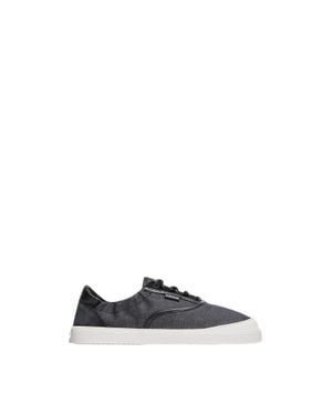Moncler Moncler Vera Leisure Denim Trainers - Blue