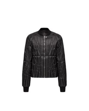 Moncler Moncler Geocamo Flight Down Bomber Jacket - Black