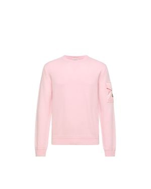 Moncler Moncler Pull En Laine, Homme, Taille - Rose