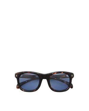 Moncler Moncler Noirr Quadratische Sonnenbrille, Größe - Blau