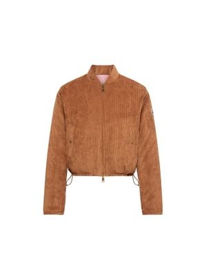 Moncler Moncler Blageon Corduroy Reversible Down Jacket - Brown