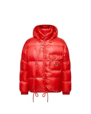 Moncler Moncler Karakorum Hooded Short Down Jacket - Red