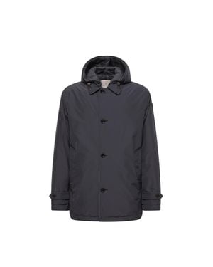 Moncler Moncler Evrine Hooded Down Parka - Blue