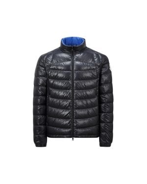 Moncler Piumino Corto Galeso Con Cappuccio E Trapuntatura Curva, Uomo, Taglia - Nero