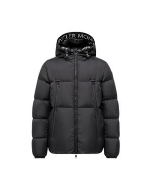 Moncler Moncler Montcla Hooded Short Down Jacket - Black