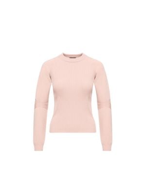 Moncler Moncler Jersey De Mezcla De Lana, Mujer, Talla - Rosa