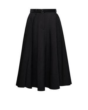 Moncler Midi Skirt - Black