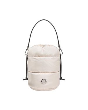 Moncler Caradoc Wasserabweisende Bucket Bag, Damen, Größe - Weiß