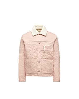Moncler Giacca Camicia Imbottita Kishus X Gilga Farm By Donald Glover, Uomo, Taglia - Rosa
