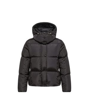 Moncler Moncler Plumífero Con Capucha Castlenew, Mujer, Talla - Negro