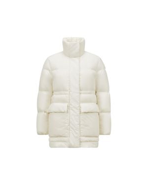 Moncler Parka Midi Vouglans, Donna, Taglia - Bianco