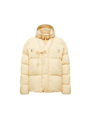 Moncler x Gilga Farm designed by Donald Glover Moncler X Gilga Farm By Donald Glover Tangelo Short Down Jacket - Metallic