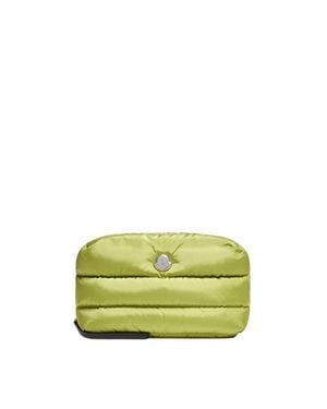 Moncler Moncler Neceser Acolchado Caradoc, Mujer, Talla - Verde
