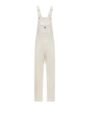 Moncler Salopette - Bianco