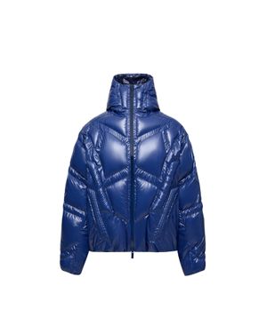 Moncler x A$AP ROCKY Moncler Plumífero Corto Con Capucha Bahianinha, Hombre, Talla - Azul