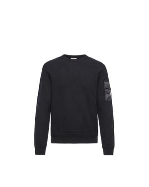 Moncler Moncler Pull En Laine, Homme, Taille - Bleu