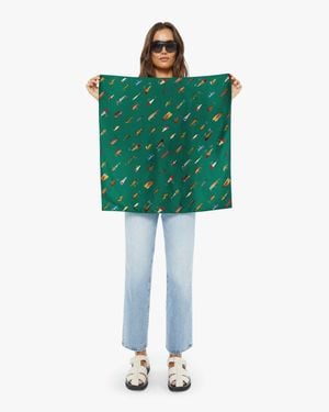 Mother The Scarf It Down Fishing On All Sides - Green