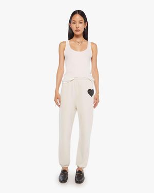 SPRWMN Heart Sweatpant Vintage - White