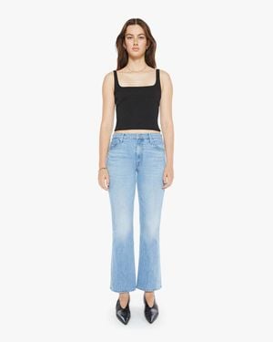 Mother The Bookie Flood Puzzled Jeans - Blue