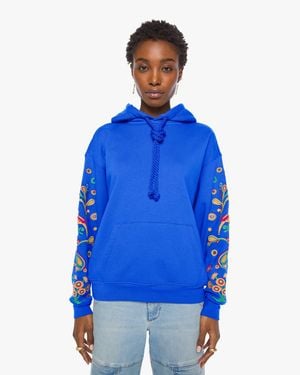 Mother The Big Deal Hoodie Dazzling - Blue