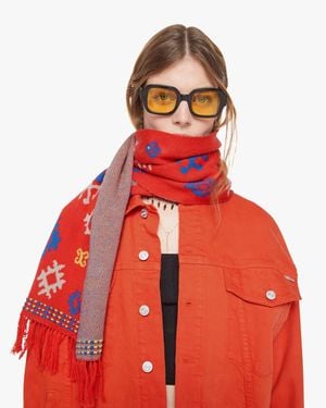 Mother The Neck And Folksy Fringe - Red