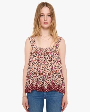 Natalie Martin Jasmine Top Wildflower Spice - Red
