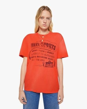 Mother The Lowdown Reel Sports T-Shirt - Red