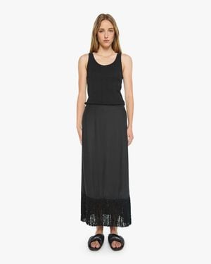 Natalie Martin Anita Skirt Fringe - Black
