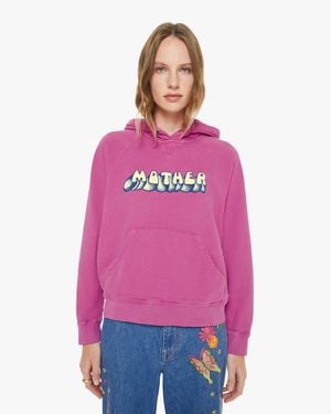 Mother The Square Hoodie Puff Piece - Pink