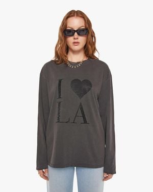 SPRWMN I Love La Sweatshirt Vintage - Grey
