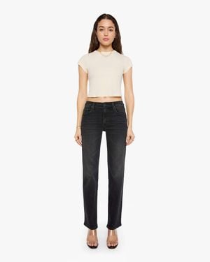 Mother The Newbie Skimp Bootleg Jeans - White