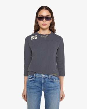 Mother The Third Quarter Faded T-Shirt - Blue