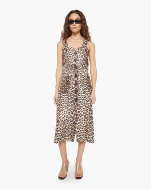 La Prestic Ouiston Bain De Soleil Dress Panthere - Natural