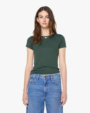 ÉTERNE Fitted Crewneck T-Shirt Forest - Green