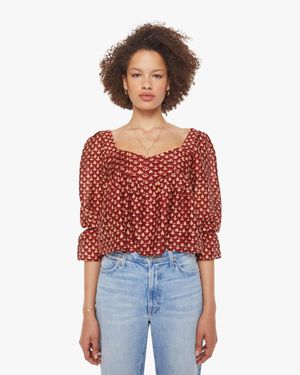 Alix Of Bohemia Priya Top Bhutti - Red