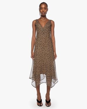 Mother The Hanky Dress Crystal Clear - Brown