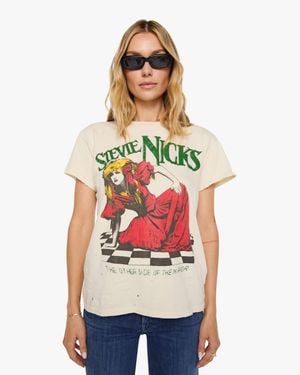 MadeWorn Stevie Nicks T-Shirt Tan - Red