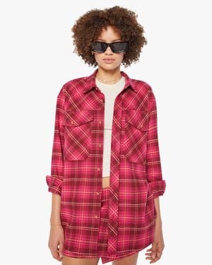 Mother The Lazy Sunday Rebel With A Cause Shirt - Red