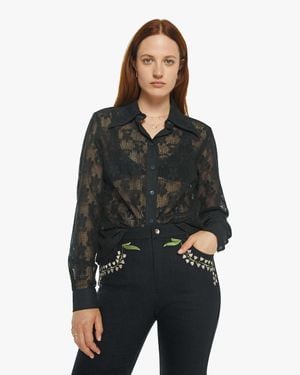 Alix Of Bohemia Dolly Shirt Jack Daisy - Black