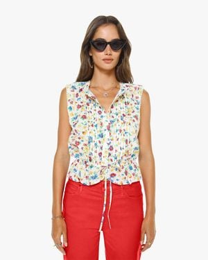 Mother The Love Letter Rose Bowl Shirt - Red