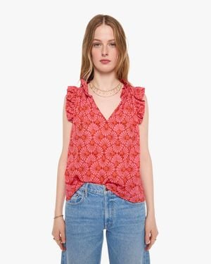 Xirena Bex Top Ruby Shell - Red