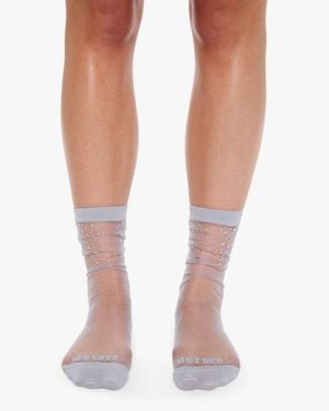 Mother The Half-Step Sparks Socks - White