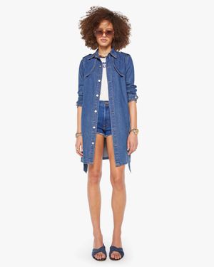 Mother The Streaker Get Rich Quick Shirt - Blue