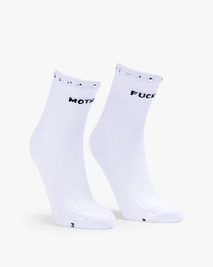Mother The Half Step Studded Socks - Blue