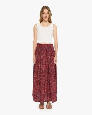Natalie Martin Bella Skirt Sunburst Poppy - Red