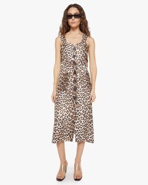 La Prestic Ouiston Bain De Soleil Dress Panthere - Natural